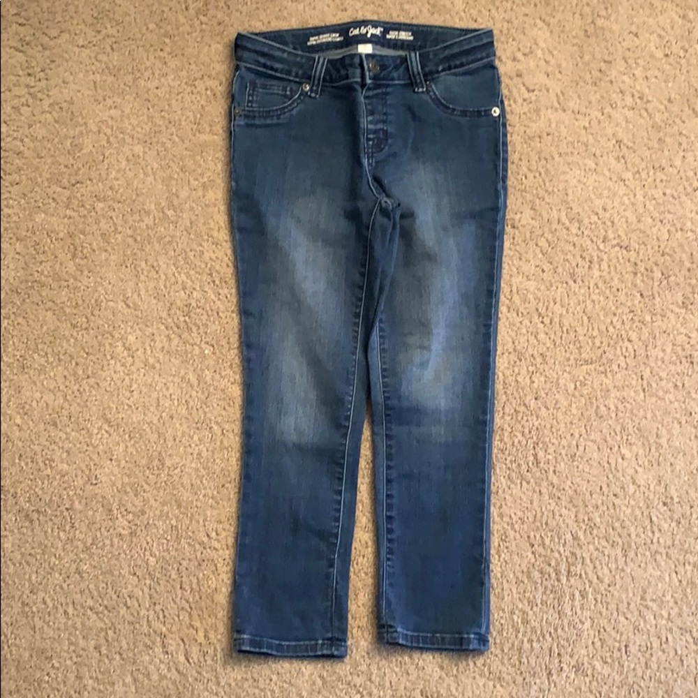 Skinny crop jeans. Great condition size 10